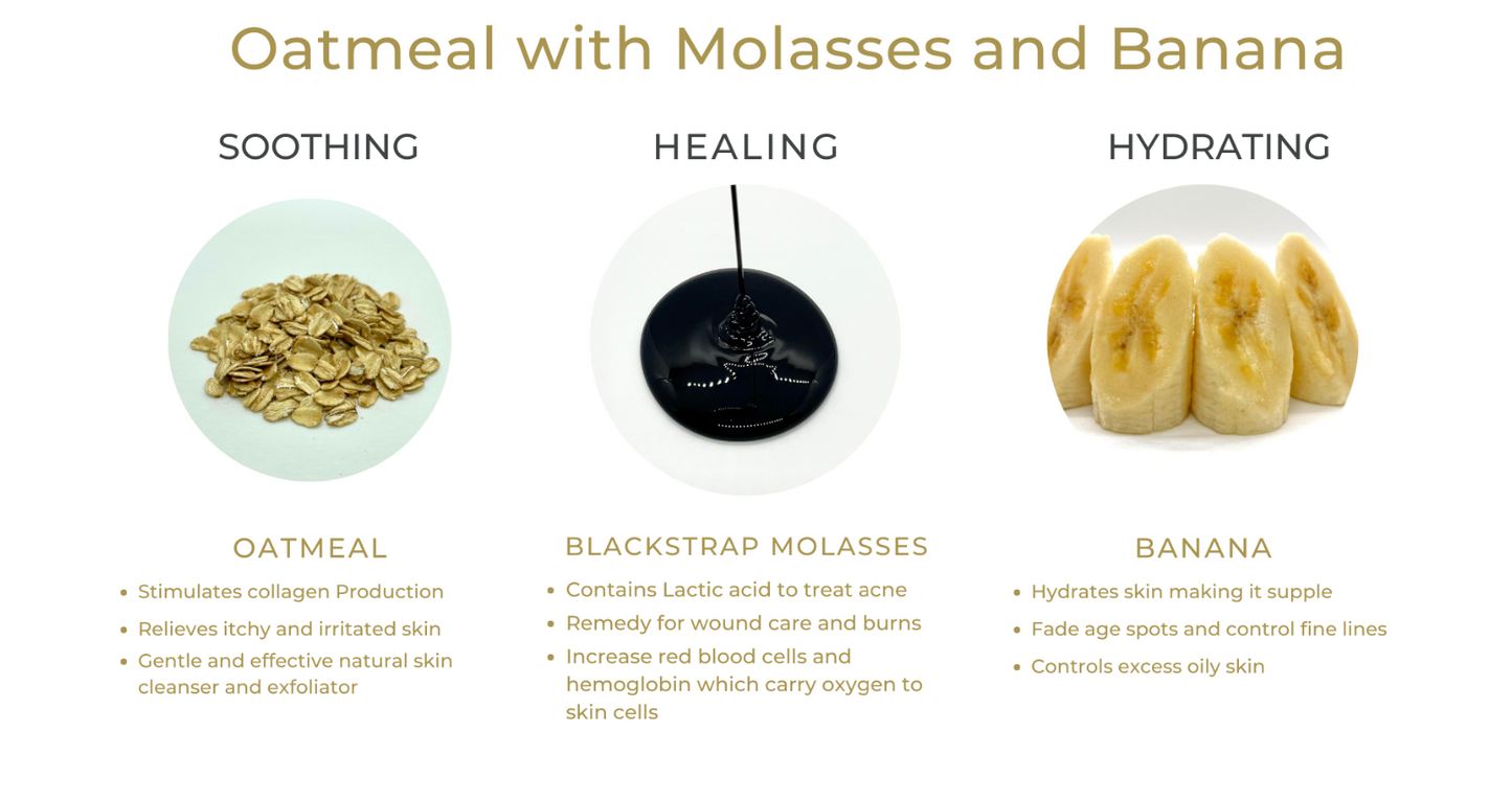 Oatmeal with Blackstrap Molasses and Banana