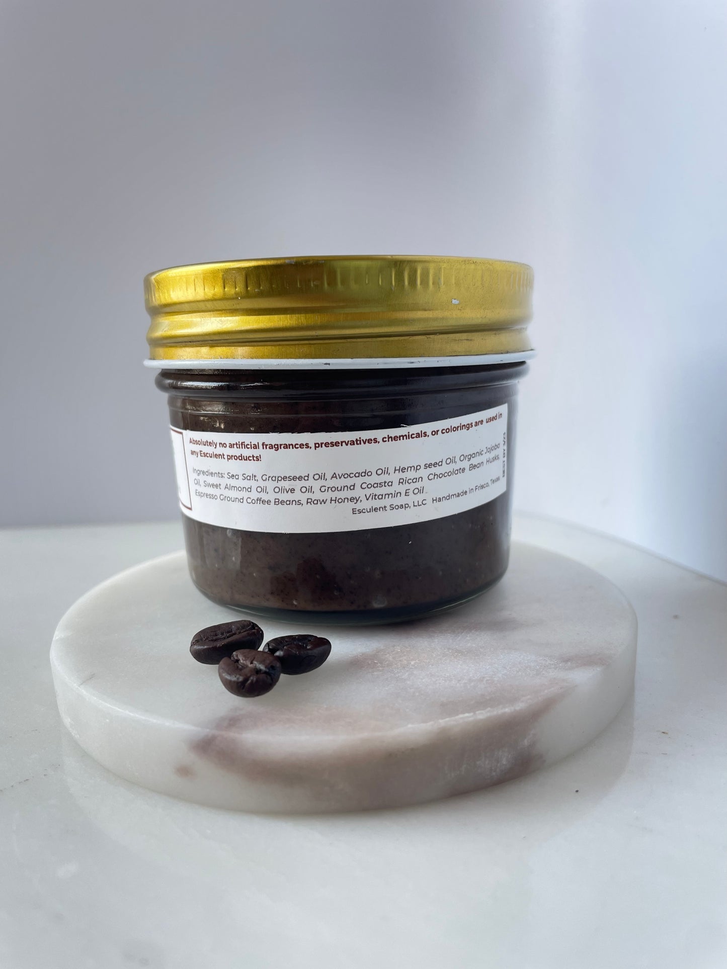 Dark Chocolate Espresso Sea Salt Scrub